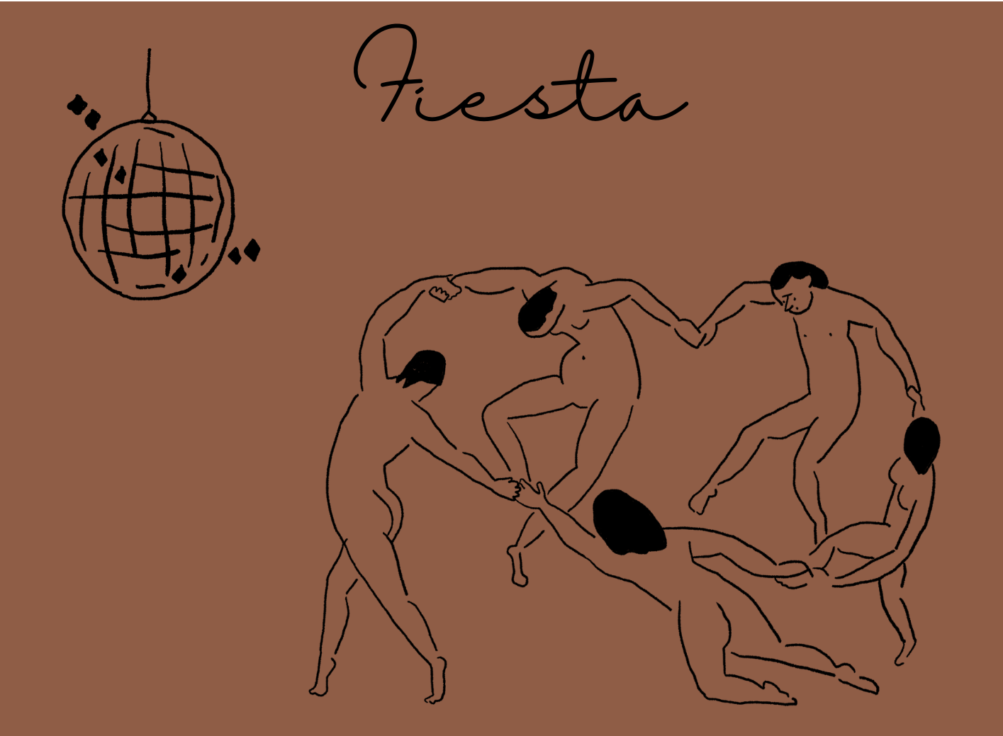 Ilustración de la fiesta